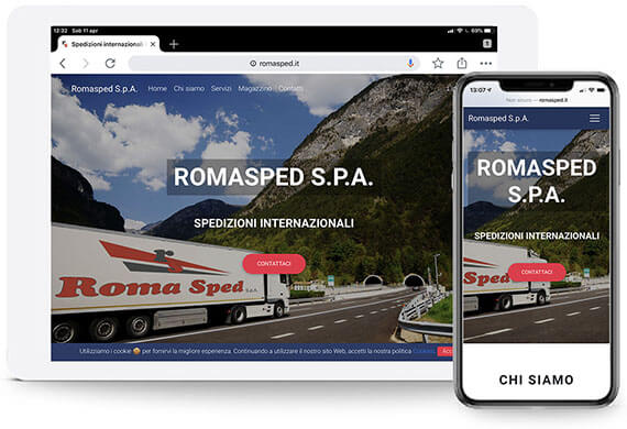 img romasped html website portfolio ghido production